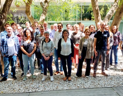 Group photo of the 2nd annual meeting of Project GOLIAT, May 2024