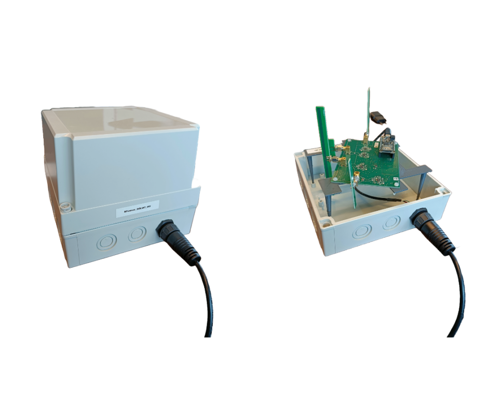 RF-EMF sensor designed by researchers from Ghent University for Project GOLIAT.